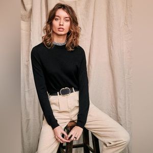 NWT Sezane Eduardo Merino Wool Sweater Small